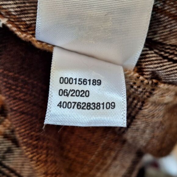 Men's Brushed Flannel Button-Down Shirt Urban Pipeline 100% Cotton Rustic Sz M - Picture 9 of 12